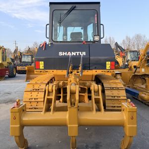 Bulldozer compact Shantui SD13, moteur puissant 105 kW, engrenage de machine lourde 13 tonnes, pompe moteur, roulement, capacité de bêchage 3,7 m, occasion - Product Image 3