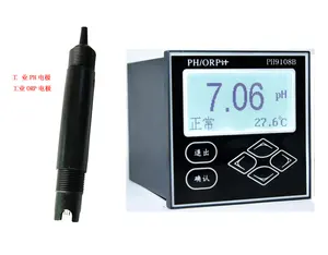 98*98 Online PH ORP Meter Water Quality Monitoring PH Controller Transmitter PH ORP Sensor Analyzer