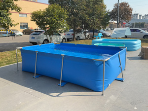 Piscina de PVC Plegable Grande, Fabricada en Guangdong, No Inflable, para Uso Familiar en Interiores y Exteriores, Moldeada por Inyección - Product Image 2