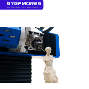 เครื่องแกะสลักไม้ <span class=keywords><strong>5</strong></span> แกน แบบซีเอ็นซี พร้อมแกนหมุนแบบสวิง - Product Image 6