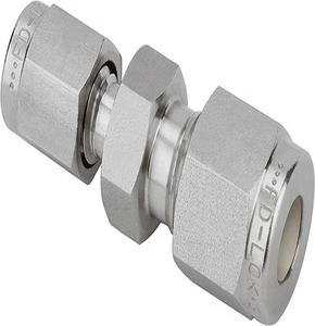 उच्च गुणवत्ता वाला स्वैगलोक पारकर प्रकार S316 जाली संपीड़न फिटिंग पॉलिश सतह 1/4 के साथ "रासायनिक अनुप्रयोग के लिए - Product Image 2