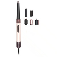 Meilleur prix, séche-cheveux rose haute vitesse 1500W, séchage rapide, bouclage, lissage et coiffage, styler multifonctionnel 6 en 1 pour cadeau