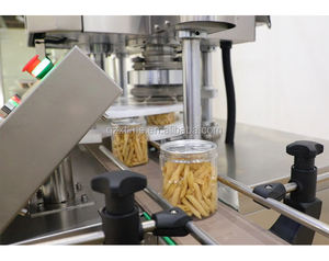 Machine de fermeture de bocaux en papier étain métallique de haute qualité CE machine à sceller automatique pour boîtes en PET machine à sceller les boîtes de conserve - Product Image 4