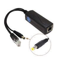 SDaPo PS5724AT Megabit PoE Splitter 100Mbps 24V1A IEEE802.3af/at Protokol Ethernet Aktif PoE Splitter