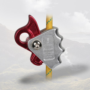 Al-Nasr Fall Arrestor 8-12mm Rope Gripper Self-Locking Climbing Protection Device - Product Image 4