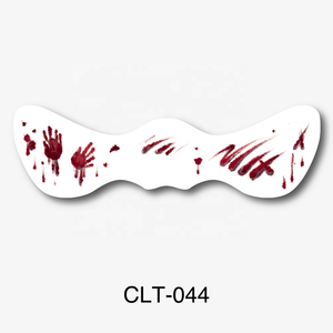 สติกเกอร์ติดหน้าชั่วคราว<span class=keywords><strong>ลาย</strong></span><span class=keywords><strong>ค้างคาว</strong></span>สุดเท่ สีเข้ม สำหรับฮาโลวีน กันน้ำ ปลอดสารพิษ ปลอดภัยต่อผิว  สินค้ามาใหม่ - Product Image 2