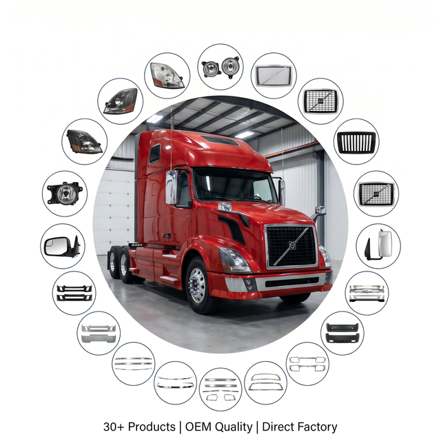 Factory Supply Truck Accessories Truck Exterior Parts Truck Body Parts for Volvo in Stock