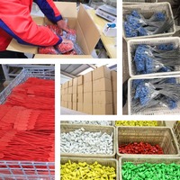 Nuevas Etiquetas para Orejas de Ganado, Ovejas, Cerdos y Cabras, para Identificación de Ganado con Números Personalizables - Marca HUASHENG, Garantía de 3 Meses