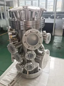 Ultra-high Vacuum Chamber Customized Vacuum Chamber With Sight Glass Vacuum Pump Air