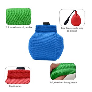 Pelota de Entrenamiento para Perros de Algodón Resistente, Juguete Masticable para Cachorros y Perros Pequeños, Juego Interactivo, Limpieza de Dientes, No Tóxico - Product Image 2