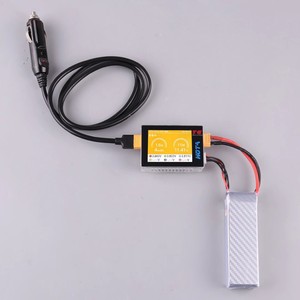 Cargador inteligente dual ToolkitRC de 500W 15A 1-6S para carga de baterías RC con adaptador para coche y conectores XT60 - Product Image 2