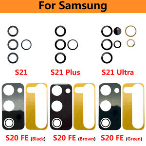 Verre de l'objectif de la caméra arrière pour <span class=keywords><strong>Samsung</strong></span> <span class=keywords><strong>S10</strong></span> 5G S10e S20 FE S20 S21 S9 Plus Ultra Moto Ultra Connecteur Câbles flexibles pour téléphone portable - Product Image 6