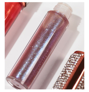 Gloss à lèvres personnalisable MLM effet diamant scintillant, gloss nacré sirène hydratant, teinte à lèvres brillante et scintillante, cosmétiques pour lèvres brillantes - Product Image 2