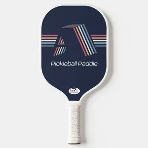 High Quality Lightweight Professional Pickle Rackets 16mm T700 Fabric Fiber Rough Surface Pickleball Paddle
