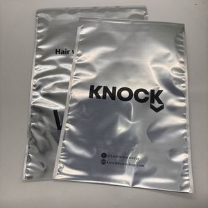 Custom logo Glossy <b>Silver</b> Mailer for Clothing Mailing <b>Bag</b> for Hoodies Shipping Mailer Metallic Self-Adhesive <b>Bags</b> - Product Image 1