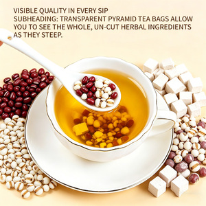 Tisane Premium Senza Zucchero e Caffeina per il Benessere Femminile: Chicchi di Fagiolo Rosso e Semi di Coix per la Cura della Pelle e la Salute Naturale della Milza - Product Image 1