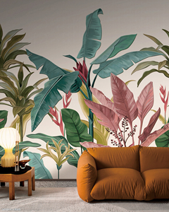 ورق جدران فاخر مخصص عالي الجودة بتصميم ثلاثي الأبعاد لمشهد طبيعي مرسوم يدويًا - Product Image 1