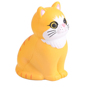 Pu Cat <b>Squishy</b> Toy Soft Stress Relief Fidget For Kids Unisex 5 To 7 Years - Product Image 4