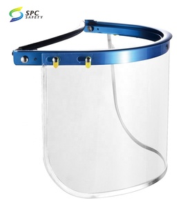 Helm wajah tahan benturan panas, pelindung wajah terhadap percikan terbang cairan, pelindung wajah untuk industri - Product Image 2