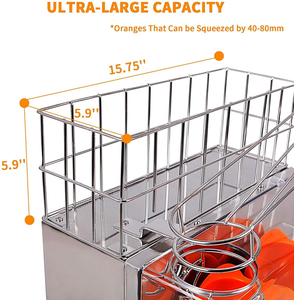 <span class=keywords><strong>2025</strong></span> thiết kế mới thép không gỉ thương mại điện Máy ép trái cây tự động công nghiệp vắt nước trái cây cho nhà hàng giá tốt nhất - Product Image 2
