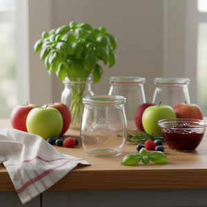 Pot Weck Tulip 250ml, bouteille de conservation pour la préparation de conserves alimentaires - Product Image 3