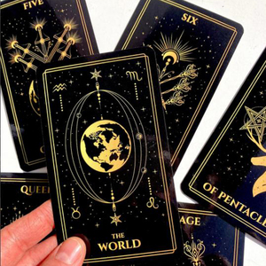 Impression <span class=keywords><strong>de</strong></span> cartes <span class=keywords><strong>de</strong></span> <span class=keywords><strong>tarot</strong></span> personnalisées Cartes <span class=keywords><strong>de</strong></span> <span class=keywords><strong>tarot</strong></span> psychiques et jeu Oracle avec 78 cartes uniques et mignonnes <span class=keywords><strong>de</strong></span> mystères <span class=keywords><strong>de</strong></span> <span class=keywords><strong>la</strong></span> <span class=keywords><strong>roue</strong></span> <span class=keywords><strong>de</strong></span> <span class=keywords><strong>la</strong></span> <span class=keywords><strong>fortune</strong></span> - Product Image 4