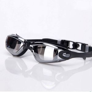 Lunettes de natation anti-buée imperméables en silicone pour hommes, femmes et enfants, avec lentilles en polycarbonate, universelles, marque Mairun, modèle USA 823 - Product Image 4