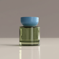 Bouteilles diffuseurs de parfum en verre personnalisées en usine avec couvercles en bois 50-300ml, logo couleur personnalisé, options d'impression multiples, aromathérapie