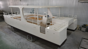 Catamaran à voile en aluminium de 12 mètres pour le tourisme, la pêche et le sport, avec une stabilité supérieure et une disposition de cabine personnalisable - Product Image 6