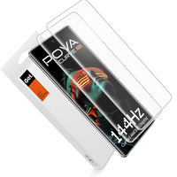 Film protecteur d'écran en verre trempé anti-rayures pour téléphone portable Tecno Pova Curve