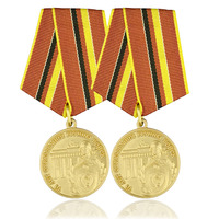 Fábrica No Moq Custom Antique Silver Metal Trofeos Premios Medalla Insignia Logotipo personalizado Medalla multicolor