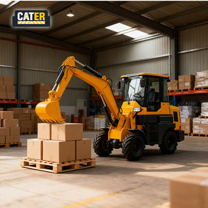 מחפרון זחלי הידראולי רב מכר 1.0 טון קיבולת העמסה מינימלית עם כף בנפח 0.5 מטר מעוקב - Product Image 6