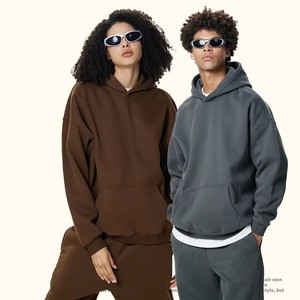 Sudaderas con Capucha de Algodón para Hombre de Alta Calidad, Cálidas, Extra Grandes, Forradas, Lavado Enzimático, Personaliza tu Propio Logotipo, Diseña tu Marca - Product Image 2