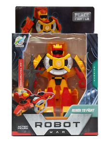 Supper שוק מטען פלסטיק מיני שינוי קל להפוך רובוט צעצוע רובוט צעצוע שינוי צעצועים עבור 3 גיל + ילדים - Product Image 6