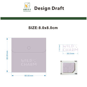 Sac à cordon en tissu microfibre recyclable en faux daim avec logo personnalisé, sac de rangement carré de haute qualité pour emballages cadeaux et bijoux - Product Image 4