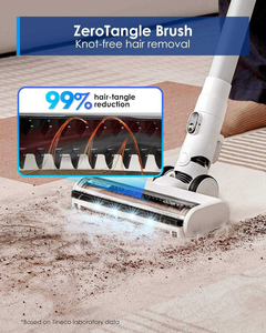 Aspirateur sans fil <span class=keywords><strong>Tineco</strong></span> Switch S6 5 en 1, humide/sec, <30 min, 99% anti-nœuds de cheveux, 90% récupération d'eau, moteur sans balais, pour la maison - Product Image 6