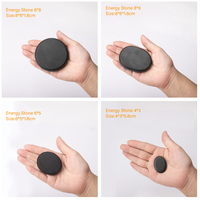 Ensemble de 16 pierres de massage chaudes en jade 100% naturel, boîte de pierres énergétiques pour spa, compresse chaude thermostatique automatique pour le raffermissement de la peau