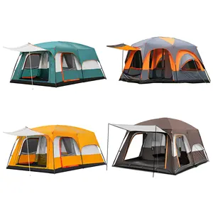 Oxford Waterproof Camping tents Outdoor Canopy Waterproof Woven Fabric,Canopy Waterproof Woven Fabric 6 People Inflatable Air te