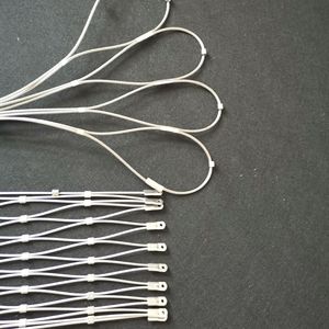 Nhà Sản Xuất 304 316 316L Thép Không Gỉ Linh Hoạt Wire Rope Lưới Dệt Zoo Lưới Với Tùy Chỉnh Cắt Dịch Vụ Cho Bảo Vệ - Product Image 6