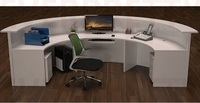 Meubles de bureau modernes, 2 sièges, réception, bon marché, Design