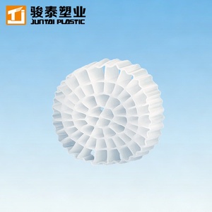 Éléments MBBR en S à haute fluidisation (64 trous) favorisant une croissance plus rapide du biofilm et l'élimination de l'<span class=keywords><strong>ammoniac</strong></span> dans la culture intensive de tilapia - Product Image 1