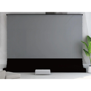 100 120 pouces Alr Pet <span class=keywords><strong>gris</strong></span> cristal étage vers le haut écran de <span class=keywords><strong>Projection</strong></span> motorisé à courte portée plancher Rising écran de projecteur - Product Image 4