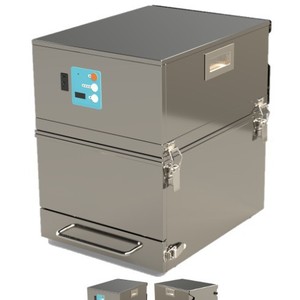 Collecteur de poussière compact KOTOHIRA KDC-US01 300x185x290mm en acier inoxydable, taux de purification de 95%, usage industriel - Product Image 1