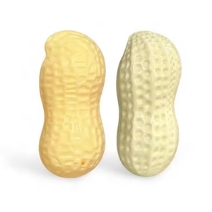 2025 nuovo e durevole giocattolo da masticare per cani divertente colorato tartaruga e arachidi eco-friendly sostenibile TPR simpatico giocattolo alla moda per animali domestici - Product Image 6