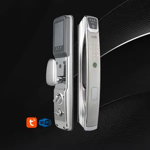 Tuya Keyless Smart Locks For Front Door Electric Mortise Lock Keypad 3d Face Recognition Smart Door Lock