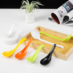 Surtido de juegos de vajilla de estilo japonés, proveedor de melamina, juego de cucharas, cubiertos, cuchara China reutilizable, cuchara de comida - Product Image 3