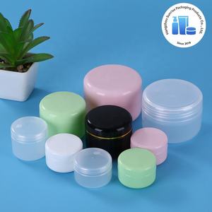 Pots cosmétiques vides en plastique PP blanc, vert, jaune, pour voyage, 10g, 20g, 30g, 50g, pour crème, lotion, sérum, shampoing, soins <span class=keywords><strong>de</strong></span> la peau - Product Image 2