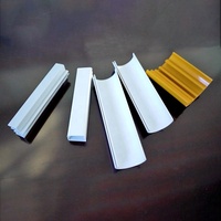 Extrusion plastique PVC, 10 pièces, décoration de construction personnalisée