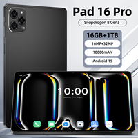 Nouvelle tablette Android YPORANGE 10,1 pouces Pad 16 Pro MTK 16 Go + 1 To 4G Double SIM Quad-Core Multi-langues Appel Wi-Fi