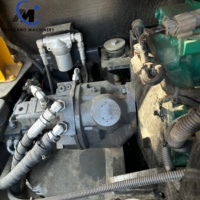 Mini-excavatrice sur chenilles Volvo EC60D 6 tonnes, moteur et pompe en excellent état, sans fuite d'huile, structure compacte pour travaux de jardinage